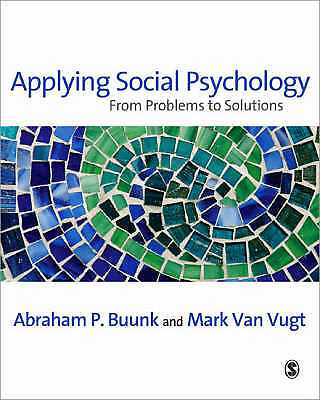 #ad Applying Social Psychology: From Problems to Solutions SAGE Social Psychology GBP 14.64