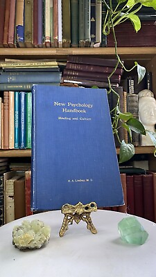 #ad New Psychology Handbook AA Lindsey 1919 HC New Thought Metaphysical Occult $382.50