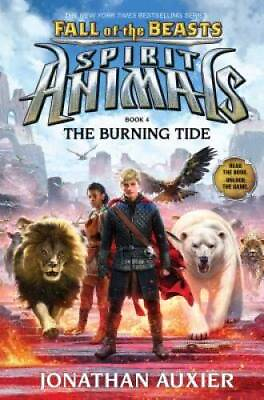 #ad The Burning Tide Spirit Animals: Fall of the Beasts Book 4 Hardcover GOOD $4.68