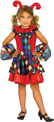#ad Rubie#x27;s Costume Jester Dress Deluxe Child Costume Large $18.99