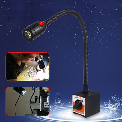 #ad Adjustable 110V Milling Machine Light Linear Lamp Lathe Work Magnetic Gooseneck $25.66