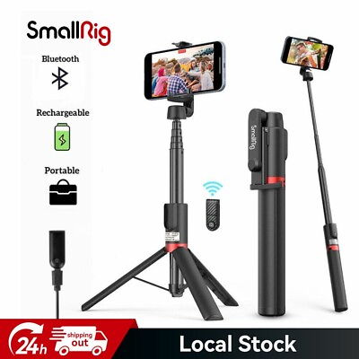 #ad SmallRig Phone Selfie Stick Tripod Stand with Bluetooth Remote for iPhone 3636B $23.12
