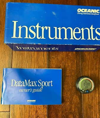 #ad Oceanic DataMax Sport 3 Gauge Scuba Dive Computer Console 5000 PSI SPG Compass $169.95