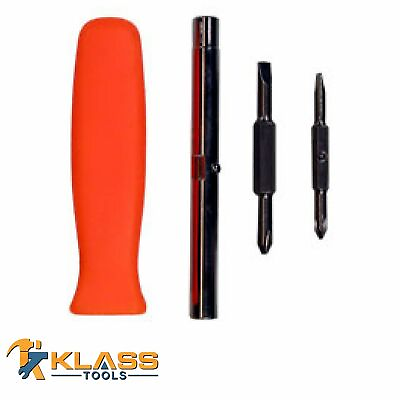 #ad 6 in 1 Screwdriver Set with Reversible Bits by KlassTools $6.39