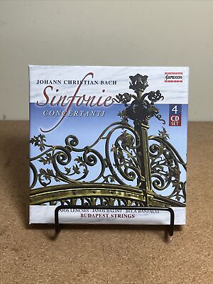 #ad JOHANN CHRISTIAN BACH: Sinfonie Concertanti 4 CD Budapest Strings $29.99