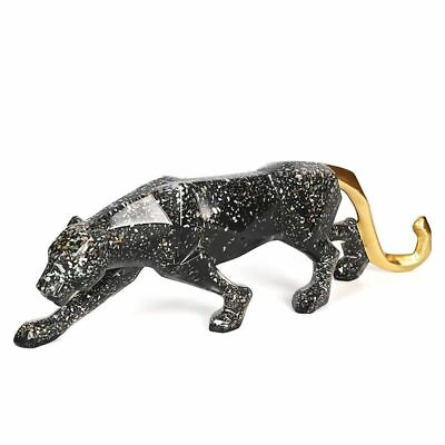 #ad Katlot Nordic Creative Resin Crafts Ornaments Office Study Lucky Animals Leopard $169.88