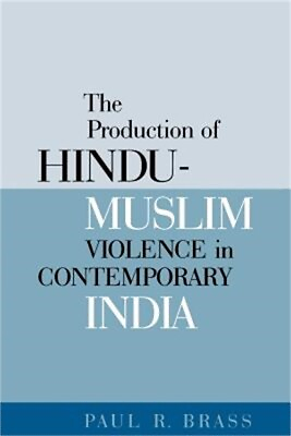 #ad The Production of Hindu Muslim Violence in Contemporary India Paperback or Soft $50.91