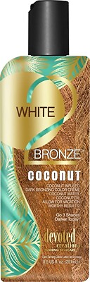 #ad Devoted Creations White 2 Bronze Coconut 8.5 .FREE SHIPPING BEST SELLER $21.00
