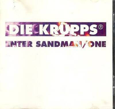 #ad Enter Sandman One Audio CD By Die Krupps VERY GOOD $9.94