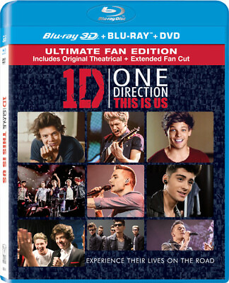 #ad One Direction: This is Us 3D Two Disc Blu ray $6.48