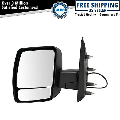#ad Mirror Power Black Textured Driver Side Left for Nissan NV 1500 2500 3500 $108.65