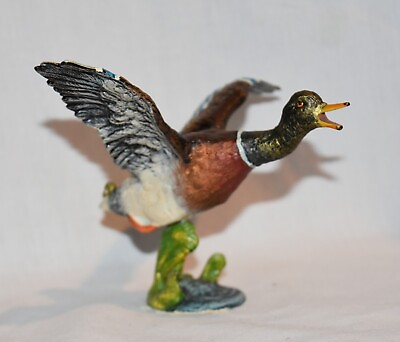 #ad Vienna Bronze Miniature Bermann Duck Figurine $375.00