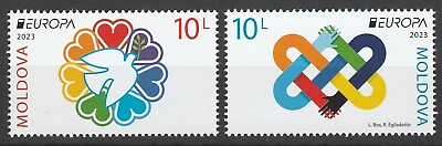 #ad Moldova 2023 CEPT Europa Peace 2 MNH stamps $1.99