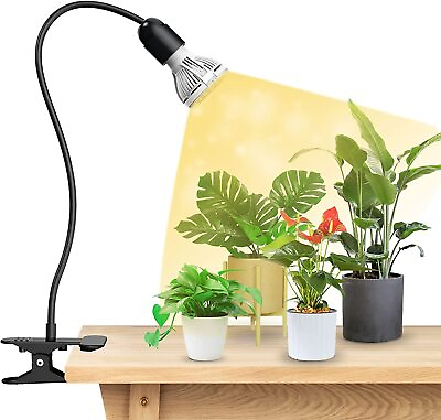 #ad One Head 150W LED Grow Light Full Spectrum Clip on Desk Pot light Plant Lamp COC $17.99