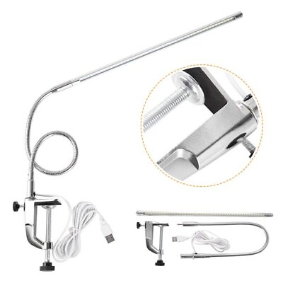 LED Desk Lamp Clip Table Lamp for Nail Manicure Reading Tattoo Light Adjustable $22.86