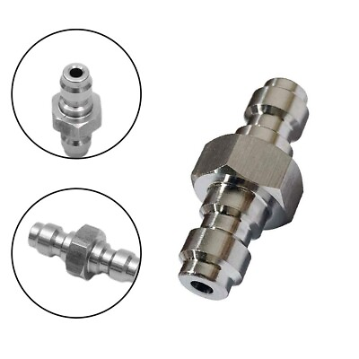 #ad 1 * 8mm Double Male Quick Connect Adaptor Foster Fitting Stainless Steel $7.31