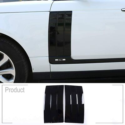 #ad Fit for Land Rover Range Rover 2013 2017 ABS Style Car Side Door Air Vents Trim $149.00