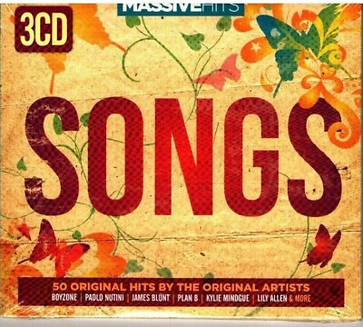 #ad Massive Hits Songs Various 3 CD New amp; Sealed Rhino UK 2014 $42.90