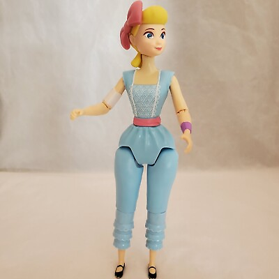 #ad Disney Pixar Toy Story 4 Bo Peep Posable Action Figure Doll No Staff 1 2 3 8.5” $11.99