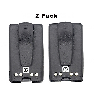 #ad 2 Pack NEW NI MH PMNN4071 Battery for MOTOROLA Mag One BPR40 Portable Radio $28.99