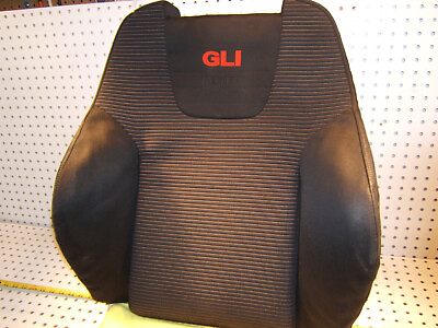 #ad VW Mk4 2005 Jetta GLi Right Passenger Recaro Seat Cloth BLACK back OEM 1 Cover $319.00