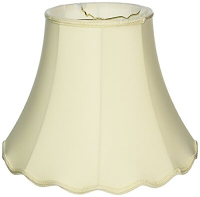 #ad Scalloped Bell Designer Lamp Shade Eggshell 8 x 16 x 12.25 $95.33