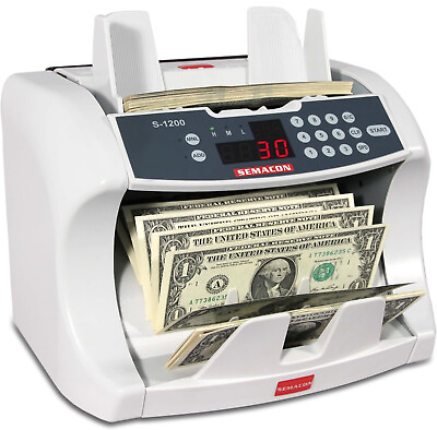 #ad Semacon S 1200 High Speed Bank Grade Currency Counter with 3 Speed Settings $429.00