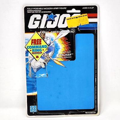 #ad Hasbro G.I. Joe Uncut File Card 34 Back Offer Stalker Tundra Ranger Vintage 1989 $23.69