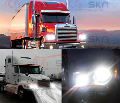#ad Super LED Conversion Bulbs Kit for Freightliner Century Headlights Lamp Low High $46.75
