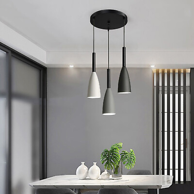 #ad #ad Modern Chandelier 3 Head Ceiling Hanging Light Pendant Lamp Fixture Dining Room $24.94