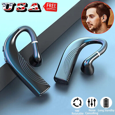 #ad Bluetooth Headset Wireless Sport Earphone Driver Earpiece for Android iOS Phones $12.21