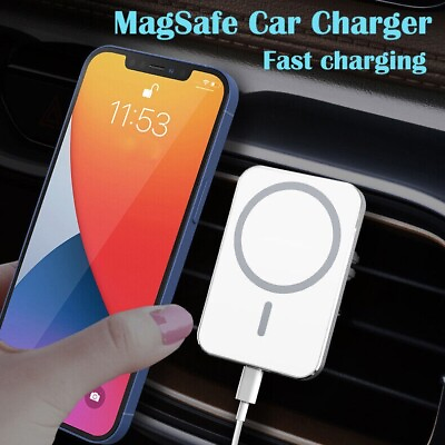 #ad MagSafe car Vent Mount Magnetic Charger 15W fast wireless iPhone 15 14 13 12 11 $24.95