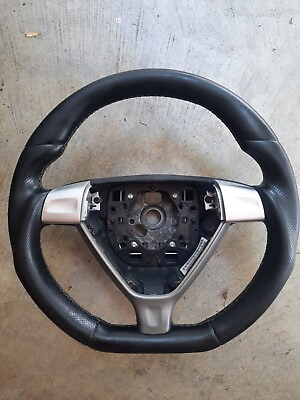 #ad Sportive Flat bottom thick Black Porsche steering wheel 997 987 Carrera Manual $550.00