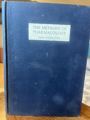 #ad THE METHODS OF PHARMACOLOGY 1940s Antique Pharmacological Textbook 1945 Hardback $28.49