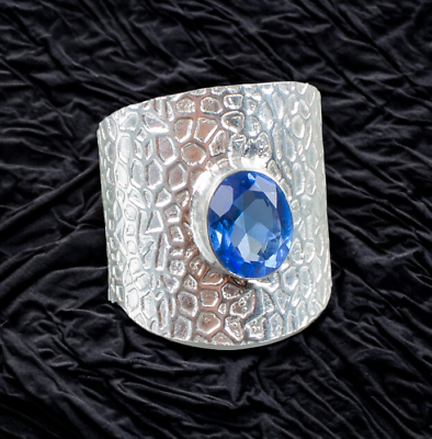 #ad #ad Tanzanite Gemstone 925 Sterling Silver Ring Handmade Jewelry Ring $12.34