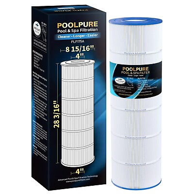 #ad POOLPURE PLF175A Pool Filter Replaces Hayward C1750 CX1750RE PA175 Ultral B4 $75.99