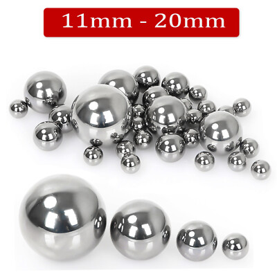 #ad 304 Mirror Steel Ball Stainless Steel Bearing Ball Smooth Ball Dia 11MM to 20MM $30.59