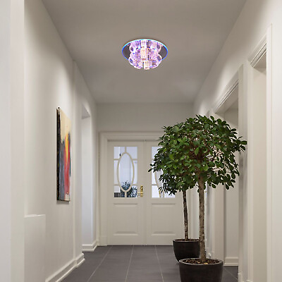 #ad #ad Modern K9 Crystal Flush Mount LED Ceiling Lamp Pendant Lights Fixture Chandelier $39.00