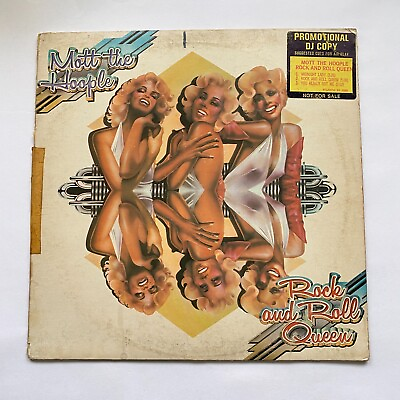 #ad Mott The Hoople Rock And Roll Queen 1974 Vinyl LP PROMO SD 7297 Vintage Album $15.99
