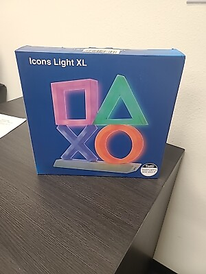#ad Playstation Icons Light XL Game Room Decoration Piece Lights Up $29.00