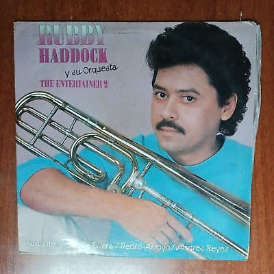 #ad Rubby Haddock Y Su Orquesta ‎The Entertainer 2 1987 Vinyl LP Colombia Sonolux $33.00