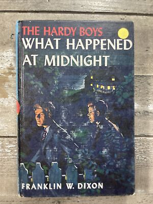 #ad 1965 Antique Hardy Boys Mystery Novel quot;What Happened at Midnightquot; $20.00
