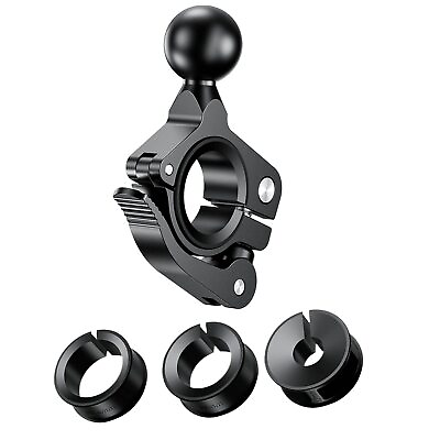 #ad 1quot; Aluminum Alloy Handlebar Ball Mount Base with 1 inch TPU Ball for Rails Di... $20.62
