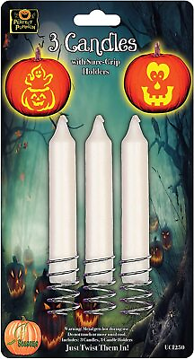 #ad The Perfect Pumpkin 3 Candles with Sure Grip Holder $8.20