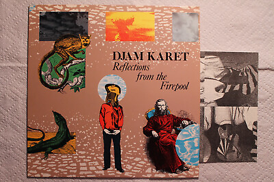 #ad Djam Karet Reflections From The Firepool US orig#x27; Syn Phonic LP 1989 PROG $31.99