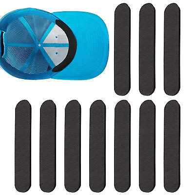 #ad 10pcs EVA Foam Sweatband Self Adhesive Hat Size Reducer Tape Tighten Hats Caps $5.81