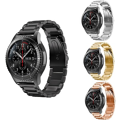 #ad New Stainless Steel Watch Bracelet Wrist Band Strap For Samsung Galaxy Gear S3 AU $9.78