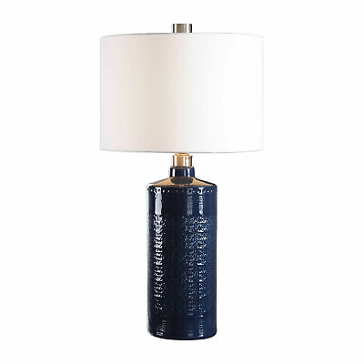 #ad Uttermost 27716 1 Thalia Royal Blue Table Lamp $261.80