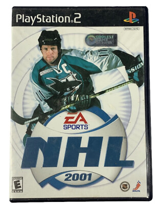 #ad NHL 2001 Sony PlayStation 2 2000 EA Sports PS2 Video Game Rated E $15.77