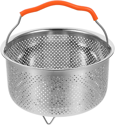 #ad Steamer Pot Steamer Basket for Stainless Steel Steaming Rack Fruit Vegetables Eg $33.80